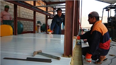 雙環(huán)機械工程師風采 蛋托生產(chǎn)線安裝花絮集錦