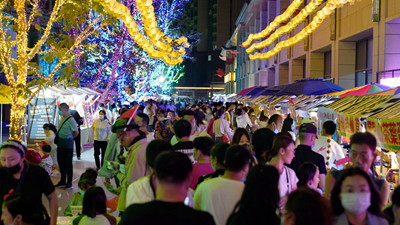 夏日氛圍感拉滿！“煙火氣”里的夜西寧