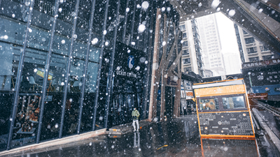 寒潮來襲！青海多地迎來今冬首場降雪